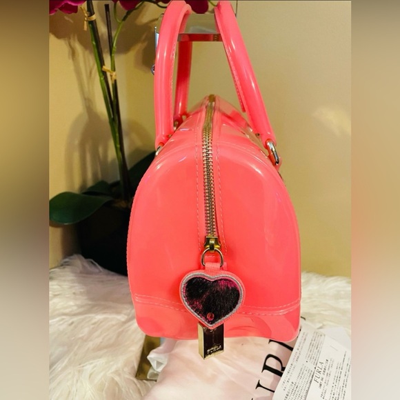 Furla Pink PVC Handbag